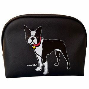 MARC TETRO BOSTON TERRIER COSMETIC BAG- NEW WITHOUT TAGS